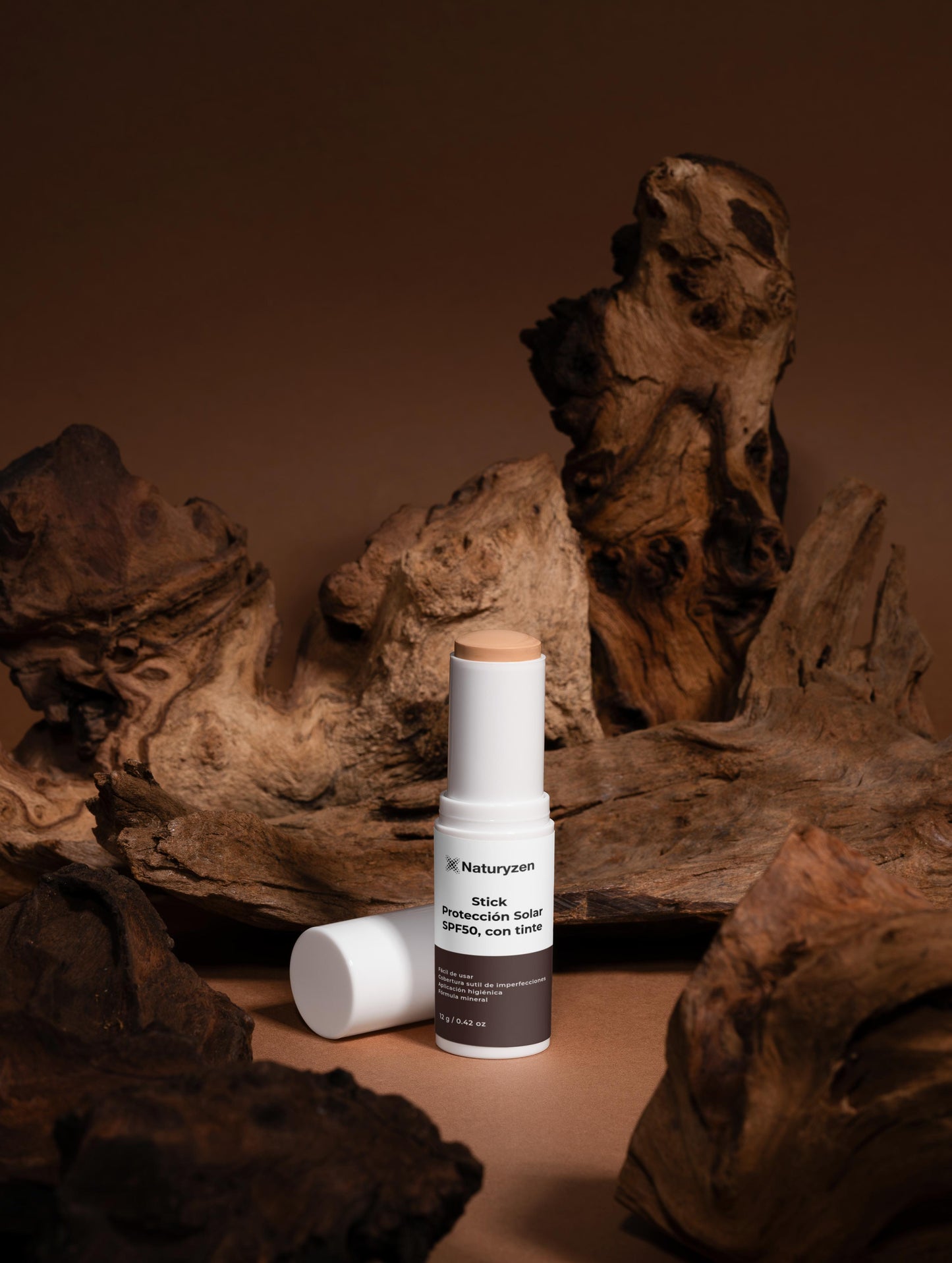 Barra Protectora Solar SPF50, con Color