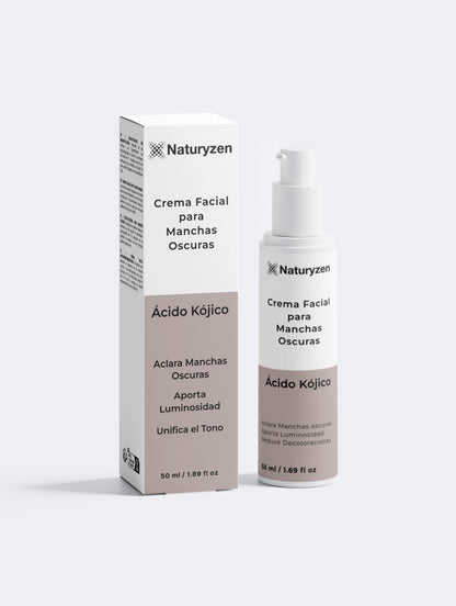 Crema Facial para Manchas Oscuras con Ácido Kójico